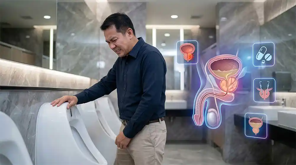 Straining to Urinate? Understanding the Causes and Treatments for Urinary Obstruction.